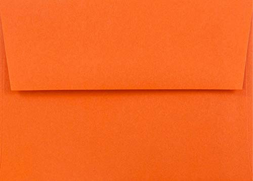 Pumpkin Orange 50 Boxed A2 (4-3/8 x 5-3/4) Envelopes for 4-1/8 X 5-1/2 Enclosures Invitations Announcements Showers from The Envelope Gallery Pumpkin Orange 50 Boxed A2 (4-3/8 x 5-3/4) Envelopes for 4-1/8 X 5-1/2 Enclosures Invitations Announcements Showers from The Envelope Gallery