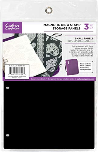 Crafter's Companion CCMAGSTS 8.25"X5.5" Magnetic Storage Panels 3/Pkg-Small