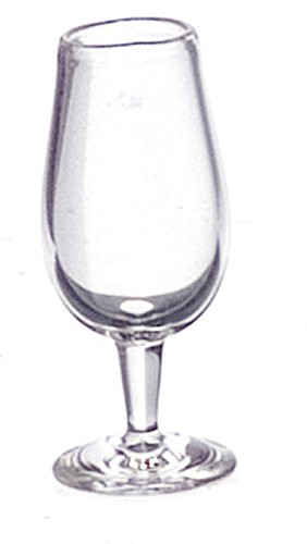 Falcon Dollhouse Miniature Short Stem Champagne Glass Miniatures