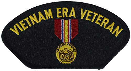 Vietnam Era Veteran Medal & Ribbon 5" Embroidered Patch HON1638h Vietnam Era Veteran Medal & Ribbon 5" Embroidered Patch HON1638h
