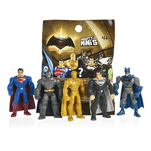 Batman Unlimited Series 1 Mighty Mini's by DC Comics (6 Pack) (Batman VS Superman, Series 1)