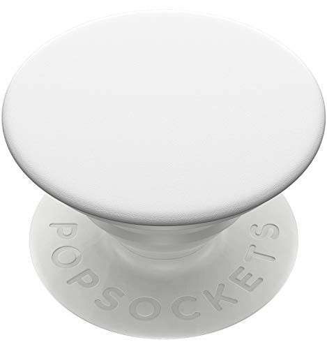 PopSockets PopGrip: Swappable Grip for Phones & Tablets - White