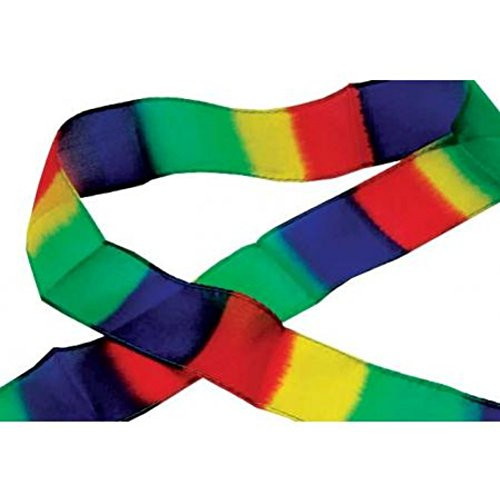 Magic Makers Rainbow Silk Streamer - Magic Trick Close-Up Performance Prop for Magicians