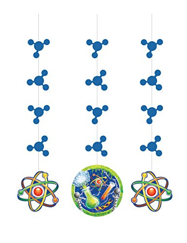 Mad Scientist Hanging Cutouts (3 ct)