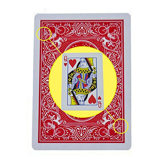 Enjoyer Marked Stripper Deck Playing Cards Poker Magic Tricks Props Close Up Street Illusion Mentalism Gimmick
