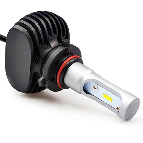 iDlumina 9005 H10 9040 9045 9055 9140 9145 HB3 12V 24V 6500K Pure White LED Car Light Bulb 6X5W Seoul Branded Chip for Replacement Headlight Fog Light (Pack of 2)