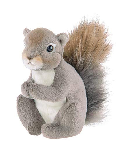 Bearington Lil' Peanut Plush Stuffed Animal Squirrel, 7 inches