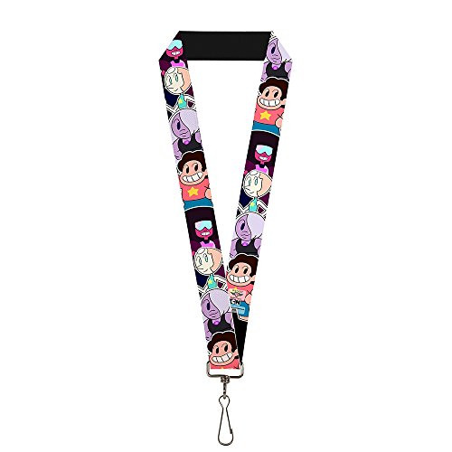 Buckle-Down Lanyard - Steven Universe , Steven Universe crystal gem Poses CLOSE/up , Standard