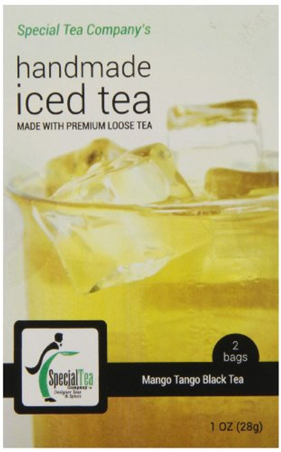 Special Tea Gourmet Premium Loose Leaf Iced Black Tea, Mango Tango, 1 Ounce Special Tea Gourmet Premium Loose Leaf Iced Black Tea, Mango Tango, 1 Ounce