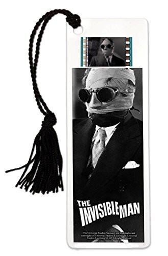 FilmCells The Invisible Man (1933) Claude Rains Bookmark with Tassel and Real 35mm Film Clip