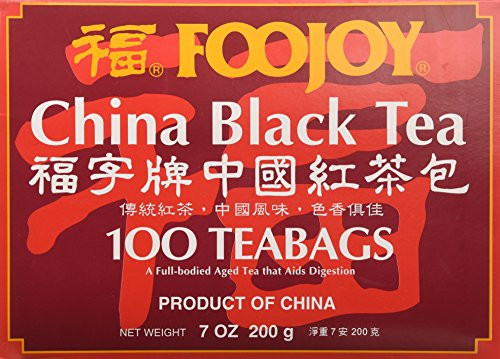 Foojoy China Black Tea - 100 Tea Bags
