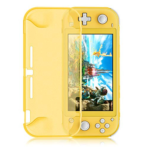 Fyoung Soft TPU Cover Case for Nintendo Switch Lite, Protective Case for Nintendo Switch Lite 2019 (Yellow)