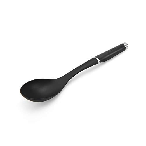 KitchenAid KO003OHOBA Gourmet Nylon Basting Spoon, One Size, Matte Black KitchenAid KO003OHOBA Gourmet Nylon Basting Spoon, One Size, Matte Black