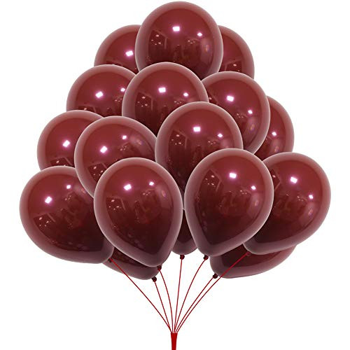 KUMEED Coffee Brown Balloons Latex Balloons Globos Party Birthday Wedding Balloons Pack of 100