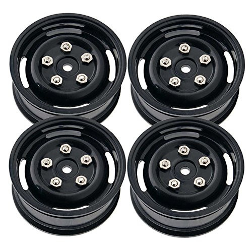 LAFEINA 4PCS RC Crawler 1.9" Plastic Wheels Rims for 1/10 Axial SCX10 TAMIYA CC01 RC4WD D90