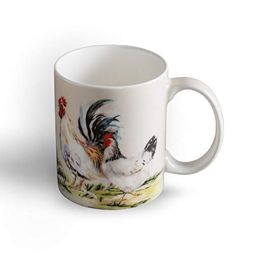 Maison d' Hermine Campagne Basse- Cour Coffee Mug 12 Ounce