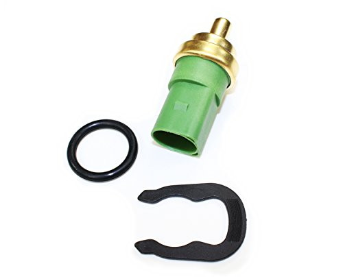 Votex Fits (Audi A4,S4,RS4,RS6,A6,TT,S6,A8,S8,Allroad) - (Volkswagen Beetle,Cabrio,Eurovan,Golf,Jetta,Passat) - Water Coolant Temperature Sensor Sender with O-ring and Clip - Part Number 059-919-501A