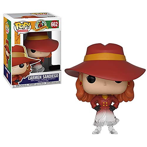 Funko Pop! Where in The World is Carmen Sandiego - Fading Translucent Carmen
