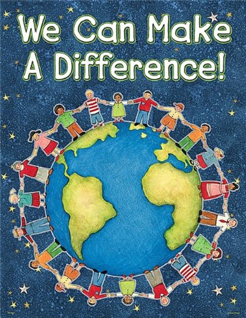 Teacher Created Resources SW We Can Make A Difference Chart, Multi Color (7694) Teacher Created Resources SW We Can Make A Difference Chart, Multi Color (7694)
