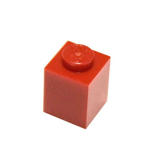 LEGO Parts and Pieces: Red (Bright Red) 1x1 Brick x100