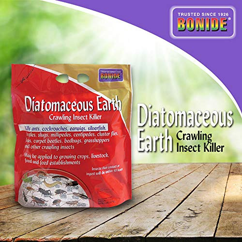 Bonide (BND121) - Diatomaceous Earth, Ready to Use Crawling Bug/Roach Killer (5 lb.)