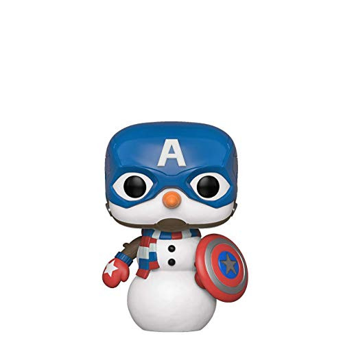 Funko Pop! Marvel: Holiday - Captain America Snowman