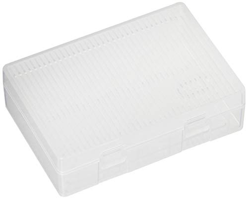 Uxcell a15050500ux0962 Hard Plastic Case Holder Storage Box Container for 4 x 26650 Battery