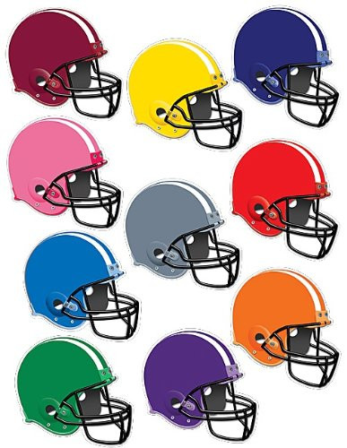 Teacher Created Resources 5286 Football Helmets Accents