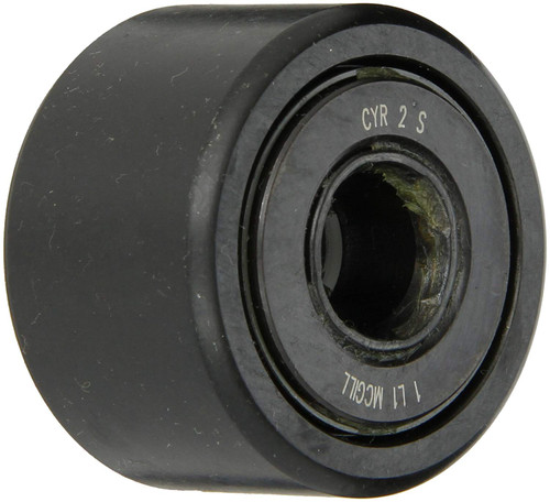 McGill CYR2S Cam Yoke Roller, Sealed, Inch, Steel, 2' Roller Diameter, 1-1/4' Roller Width, 5/8' Inner Diameter, 1-5/16' Overall Width, 1.41' Endplate Diameter