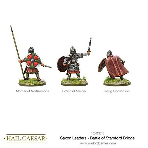 Hail Caeser Saxon Leaders - Battle Of Stamford Bridge Blister - Metal