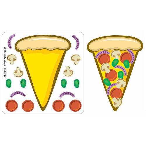 SmileMakers Make-Your-Own Pizza Stickers 75-pak