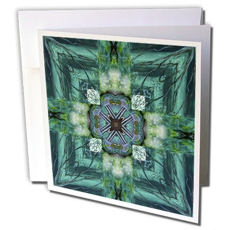 3dRose Irish Earth Cross - Greeting Cards, 6 x 6 inches, set of 12 (gc_6726_2)