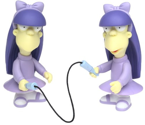 The Simpsons Series 8 Action Figure Terri and Sherri