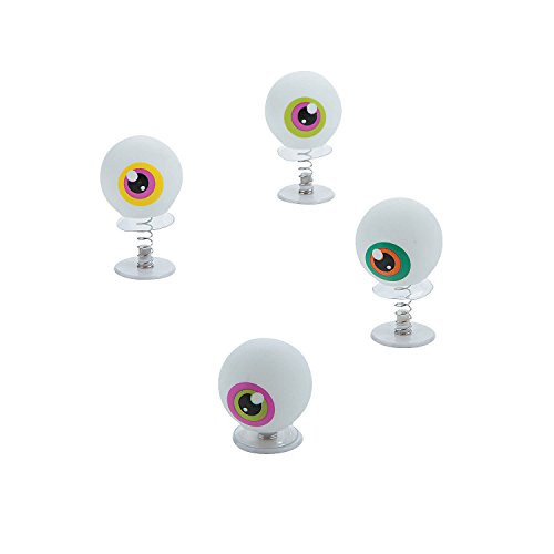 Fun Express - Eyeball PoP-up for Halloween - Toys - Character Toys - Poppers & Pop - Ups - Halloween - 12 Pieces