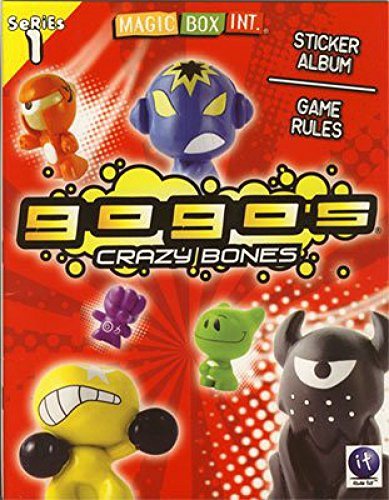 Crazy Bones Gogo's Series 1 Sticker Album and Game Rules Book