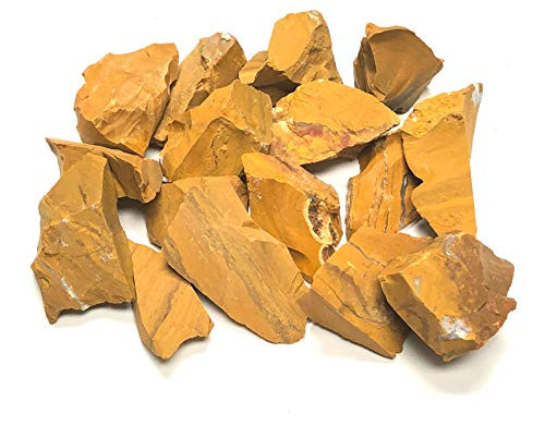 Zentron Crystal Collection 1 Pound Natural Rough Yellow Jasper Stones