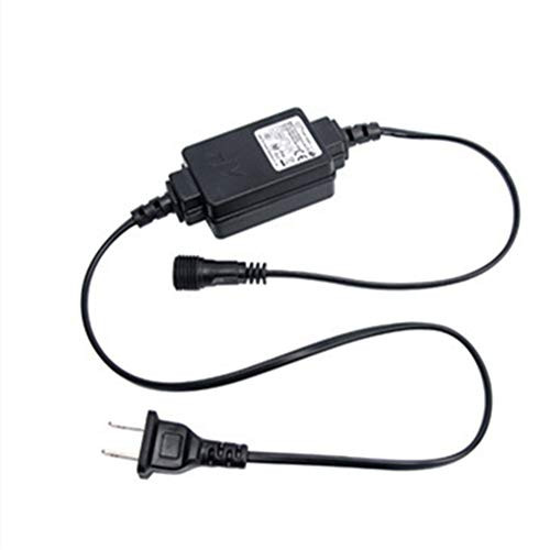 LED Transformer 24V LED Controller Class 2 Power Supply, IP44 Waterproof Low Voltage Transformer US Plug For Christmas Light, String Light Indoor Outdoor Use