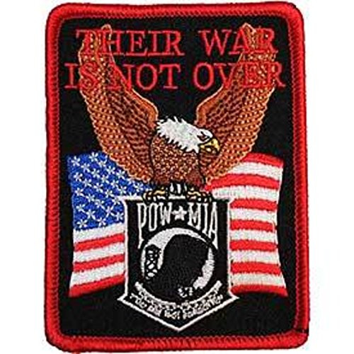 EagleEmblems PM0257 Patch-Powmia,Their War (3.5'')