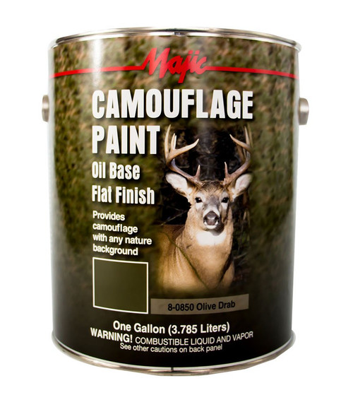 Majic Paints 8-0850-1 Camouflage Paint, 1-Gallon, Olive Drab