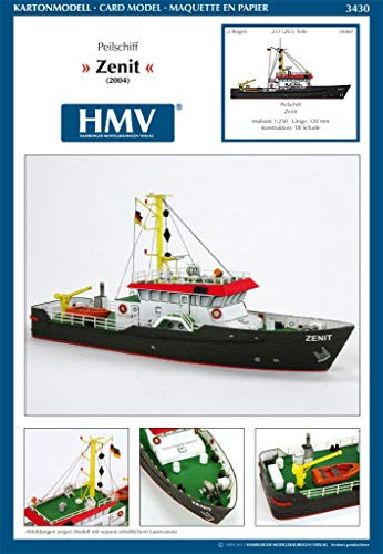 HMV 3430 Papermodel Survey Vessel Zenit