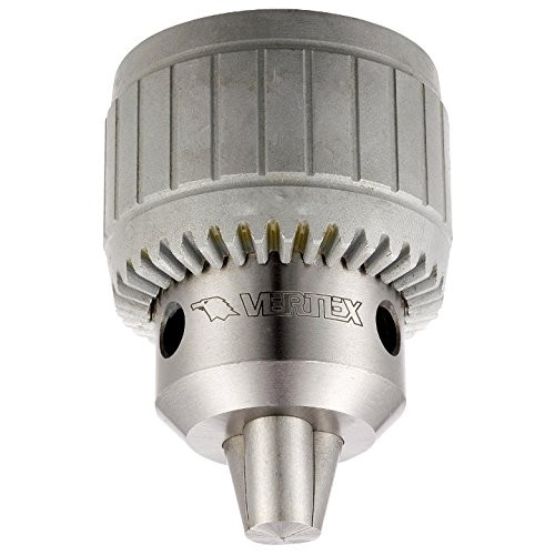 HHIP 3701-0108 Pro-Series Precision Drill Chuck with Key, Jt33 Taper Mount, 1/64' - 1/2' Capacity