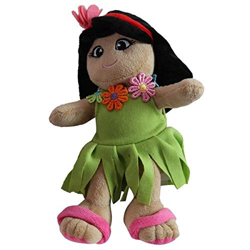 Snuggle Stuffs Soft Plush Around the World 8" Collector Dolls (Choose Style) (Polynesian)