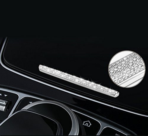 YIKA Benz Auto Center Console cup of the position Diamond Decoration For Mercedes-Benz New E Class E200L E300L C Class GLC