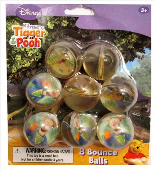 Winnie the Pooh My Friends Tigger and Pooh Bounce Balls (8ct) Winnie the Pooh My Friends Tigger and Pooh Bounce Balls (8ct)