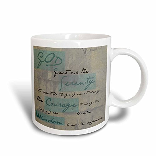 3dRose Serenity Prayer Inspirational Spiritual Ceramic Mug, 15-Ounce 3dRose Serenity Prayer Inspirational Spiritual Ceramic Mug, 15-Ounce