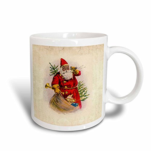 3dRose Illustration of African American Santa Claus Ceramic Mug, 15-Ounce 3dRose Illustration of African American Santa Claus Ceramic Mug, 15-Ounce