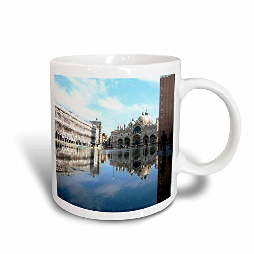 3dRose Piazza San Marco Venezia Italy Ceramic Mug, 15-Ounce