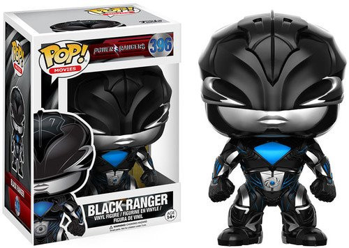 Funko POP Movies: Power Rangers Black Ranger Toy Figure Funko POP Movies: Power Rangers Black Ranger Toy Figure