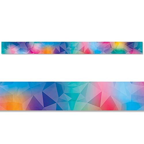 Creative Teaching Press Mystical Magical Rainbow Prism Border, CTP 8672