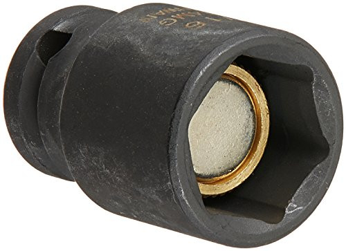 Sunex 814mg 1/4-Inch Drive 7/16-Inch Magnetic Impact Socket